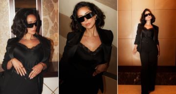 بسنت شوقي تختار الأسود عنوانا لأناقتها في أحدث جلسة تصوير بسنت شوقي تختار الأسود عنوانا لأناقتها في أحدث جلسة تصوير