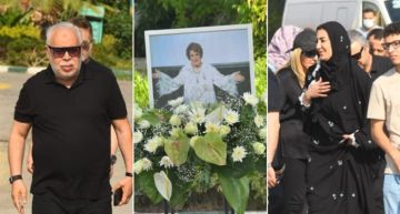 وزير الثقافة ووفاء عامر ومحمد رياض وأشرف زكي من بينهم النجوم في جنازة سيدة المسرح العربي سميحة أيوب