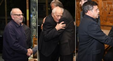 رشوان توفيق ومحمد هنيدي وجمال سليمان من بينهم ... نجوم الفن في عزاء سيدة المسرح العربي سميحة أيوب رشوان توفيق ومحمد هنيدي وجمال سليمان من بينهم ... نجوم الفن في عزاء سيدة المسرح العربي سميحة أيوب