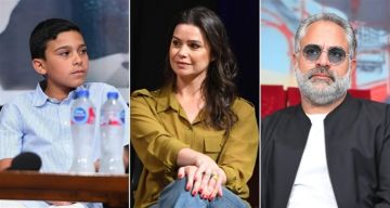 يسرا اللوزي ومحمد شاهين والمخرج كريم الشناوي والمؤلفة كاملة أبو زكري على رأس المكرمين من أبطال وصناع مسلسل لام شمسية في المركز الكاثوليكي