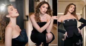 دانييلا رحمة تتألق بالأسود في أحدث جلسة تصوير دانييلا رحمة تتألق بالأسود في أحدث جلسة تصوير