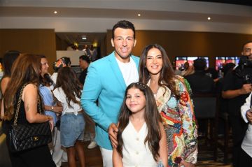 الظهور الأول لدنيا سمير غانم مع زوجها رامي رضوان بعد شائعات طلاقهما