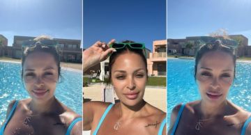 داليا البحيري تستمتع بالصيف والسباحة في أحدث ظهور