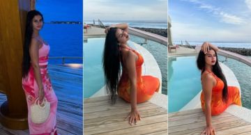 منة عرفة تلفت الأنظار في أحدث جلسة تصوير من المالديف