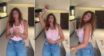 رقص هيدي كرم على أغنية مكسرات لـ أحمد سعد