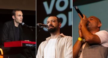 معز مسعود و مسار إجباري في لندن لدعم فلسطين معز مسعود و مسار إجباري في لندن لدعم فلسطين