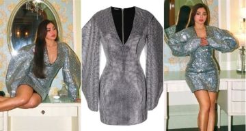 شرطة_الموضة: هيفاء وهبي بفستان قصير فضي لامع ... سعره يصل إلى 882 ألف جنيه شرطة_الموضة: هيفاء وهبي بفستان قصير فضي لامع ... سعره يصل إلى 882 ألف جنيه