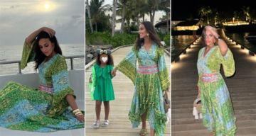 إسراء عبد الفتاح تستمتع بإجازتها في المالديف مع ابنتها والجمهور يسأل فين حمدي الميرغني؟ 