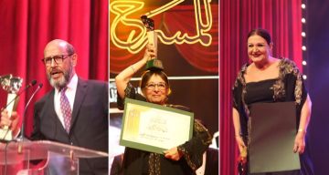 100 صورة - سميحة أيوب الغائب الحاضر ... وتكريم سميرة عبد العزيز وميمي جمال ومحيي إسماعيل وأشرف عبد الباقي في افتتاح الدورة الـ18 لمهرجان المسرح