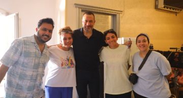 ماجد المصرى يبدأ تصوير دوره فى فيلم الست لما .. صور