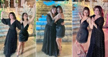 أمورتي الحلوة بقت طعمة رقص وقبلات إلهام شاهين وابنة شقيقتها في أحدث ظهور أمورتي الحلوة بقت طعمة رقص وقبلات إلهام شاهين وابنة شقيقتها في أحدث ظهور