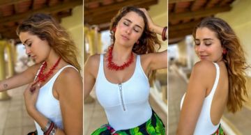 عائشة بن أحمد بتاتو من الخيمياء القديمة في أحدث جلسة تصوير