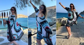 ليلى علوي تستمتع بجمال الطبيعة اليونانية بين البحر والجبل في أحدث ظهور ليلى علوي تستمتع بجمال الطبيعة اليونانية بين البحر والجبل في أحدث ظهور