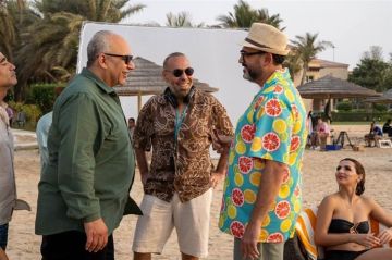 هشام الشافعي يضع اللمسات الأخيرة على فيلمه الجديد شلة ثانوي لبيومي فؤاد وسيد رجب