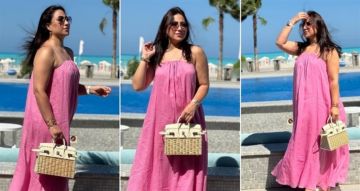 شرطة_الموضة: بوسي بإطلالة صيفية بسيطة ... سعر الحقيبة 3.3 مليون جنيه وحذاء بـ51 ألف جنيه شرطة_الموضة: بوسي بإطلالة صيفية بسيطة ... سعر الحقيبة 3.3 مليون جنيه وحذاء بـ51 ألف جنيه