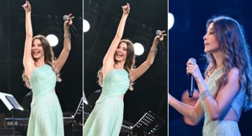 نانسي عجرم تتألق بالعلمين الجديدة بحضور كامل العدد نانسي عجرم تتألق بالعلمين الجديدة بحضور كامل العدد