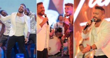 غنى مع الشامي وقدم استعراضات متنوعة لقطات من حفل تامر حسني في ليالي مراسي غنى مع الشامي وقدم استعراضات متنوعة لقطات من حفل تامر حسني في ليالي مراسي