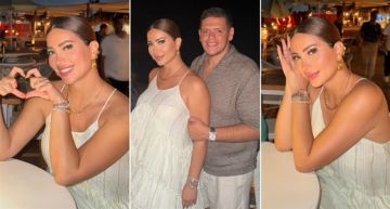 نسرين طافش تكشف عن صورة زوجها لأول مرة في سهرة بالساحل الشمالي