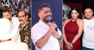 محمد ثروت ومروة نصر ضمن الحضور لقطات من حفل تامر حسني في العلمين الجديدة