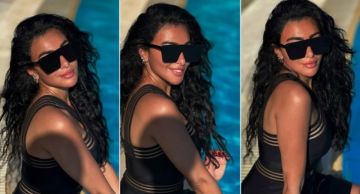 ميرهان حسين تستمع بحمام السباحة بـ تان لافت في أحدث جلسة تصوير من إجازتها الصيفية ميرهان حسين تستمع بحمام السباحة بـ تان لافت في أحدث جلسة تصوير من إجازتها الصيفية