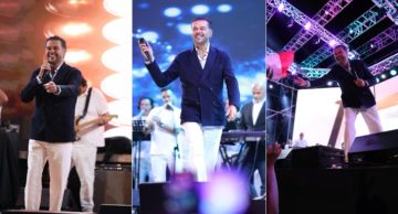 في أجواء صيفية ... راغب علامة يشعل حماس جمهوره بمهرجان اهمج في لبنان