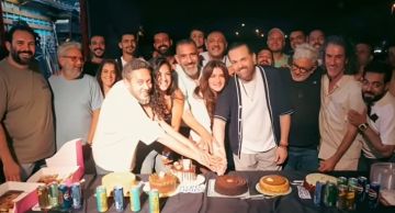 فيديو- أبطال وتر حساس 2 يحتفلون بعيد ميلاد محمد محمود عبد العزيز