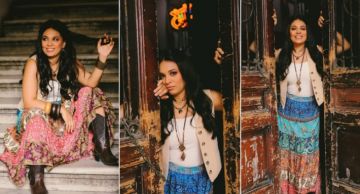 رحمة أحمد بإطلالة كاجوال في أحدث جلسة تصوير