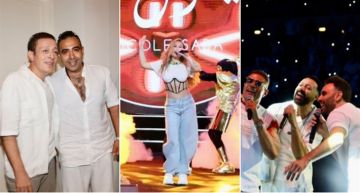 نجوم بداية الألفية ... واما وحمادة هلال ونيكول سابا وهيثم شاكر ولؤي وعدوية في حفل على المسرح الروماني