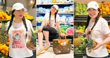 عبير صبري بإطلالة كاجوال وحقيبة من Louis Vuitton في رحلة للتسوق من أجل الدايت عبير صبري بإطلالة كاجوال وحقيبة من Louis Vuitton في رحلة للتسوق من أجل الدايت