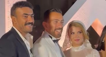 أحمد العوضي ونرمين الفقي من بينهم ... النجوم في حفل زفاف المخرج محمد عبد السلام