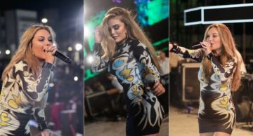 نيكول سابا تشعل أجواء حفلها الغنائي بأحد الأندية الرياضية