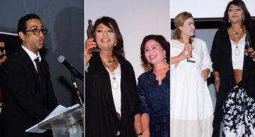 تكريم إلهام شاهين وهالة صدقي وسيمون في حفل افتتاح مهرجان بردية السينمائي دورة وحيد حامد