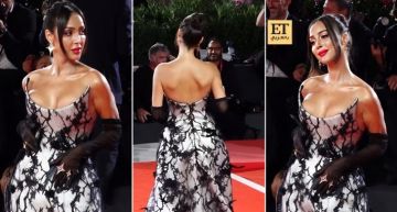 شرطة_الموضة: بسمة بوسيل بإطلالة مودرن جوثيك في مهرجان فينيسيا شرطة_الموضة: بسمة بوسيل بإطلالة مودرن جوثيك في مهرجان فينيسيا