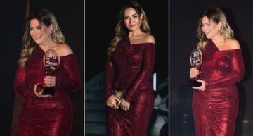 شرطة_الموضة: صابرين بفستان لامع يظهر رشاقتها في حفل دير جيست سعره 105 آلاف جنيه شرطة_الموضة: صابرين بفستان لامع يظهر رشاقتها في حفل دير جيست سعره 105 آلاف جنيه