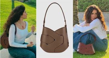  شرطة_الموضة: حقيبة بتصميم مميز تزين إطلالة جيهان الشماشرجي سعرها 32 ألف جنيه