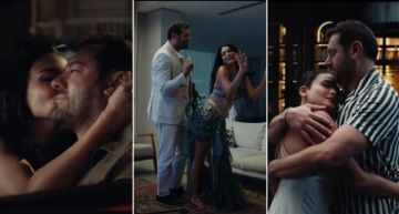 رومانسية وقبلات ورقص أسماء جلال لعمرو يوسف في الإعلان الثاني من السلم والثعبان: لعب عيال رومانسية وقبلات ورقص أسماء جلال لعمرو يوسف في الإعلان الثاني من السلم والثعبان: لعب عيال