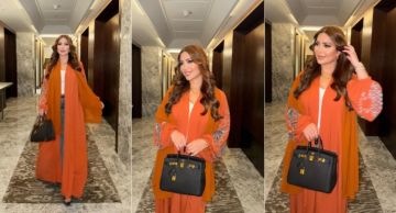 نسرين طافش تتألق بالعباءة والجينز في جلسة تصوير جديدة بمناسبة اليوم الوطني السعودي نسرين طافش تتألق بالعباءة والجينز في جلسة تصوير جديدة بمناسبة اليوم الوطني السعودي