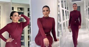 ريهام عبد الغفور تخطف الأنظار خلال تكريمها بجائزة أحسن ممثلة عربية من مهرجان همسة 