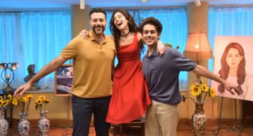 فيديو - أحمد السعدني ومايان السيد وعمر رزيق في كواليس ولنا في الخيال ..حب؟ قبل طرحه بدور العرض