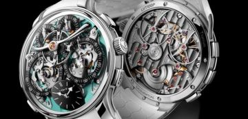 إصدار إيڨو الجديد من التيتانيوم مزودا بآليات كرونوغراف سريع الارتداد وميناء مائل لعرض مؤشرات ...