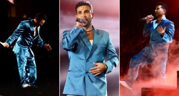 بلوك جديد ... أحمد سعد يحتفل برأس السنة في الشارقة