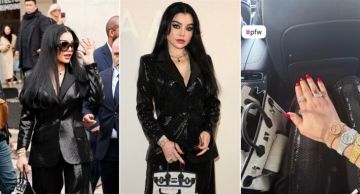 شرطة_الموضة: هيفاء وهبي بموضة جديدة في عرض أزياء إيلي صعب ... سعر إطلالاتها يتخطى 12 مليون جنيه