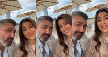 فيديو- ياسر جلال وأيتن عامر يغنيان ناديت من كواليس كلهم بيحبوا مودي