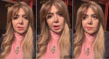 لقاء سويدان تعلن إصابتها بالعصب السابع على الهواء مباشرة