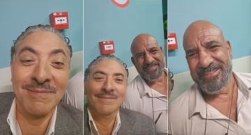 فتحي عبد الوهاب ومحمد لطفي في فيديو من كواليس بطل العالم : كل اللي اتقال إشاعات كابتن يوسف والحاج ...