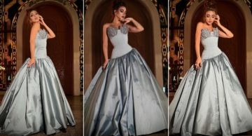 ميريام فارس بفستان فضي يبرز رشاقتها في أحدث حفل زفاف تحييه