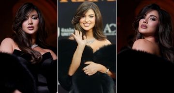 بفستان أسود فخم وأنيق ... هدى الإتربي في حفل المتحدة : سعيدة بوجودى في مناعة و كلهم بيحبوا مودي في رمضان 2026