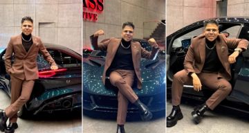 عمر كمال يستعرض سيارته الفارهة الجديدة: بركة ربنا .ودعوة أمي تعرف على نوعها وسعرها