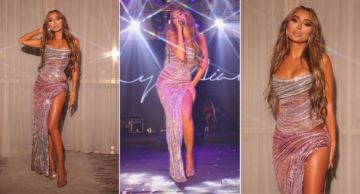 مايا دياب تتألق بإطلالة لامعة في حفل رأس السنة بتركيا مايا دياب تتألق بإطلالة لامعة في حفل رأس السنة بتركيا