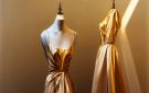أبرز موديلات فستان ذهبي لامع وكيفية تنسيق الإكسسوارات معه